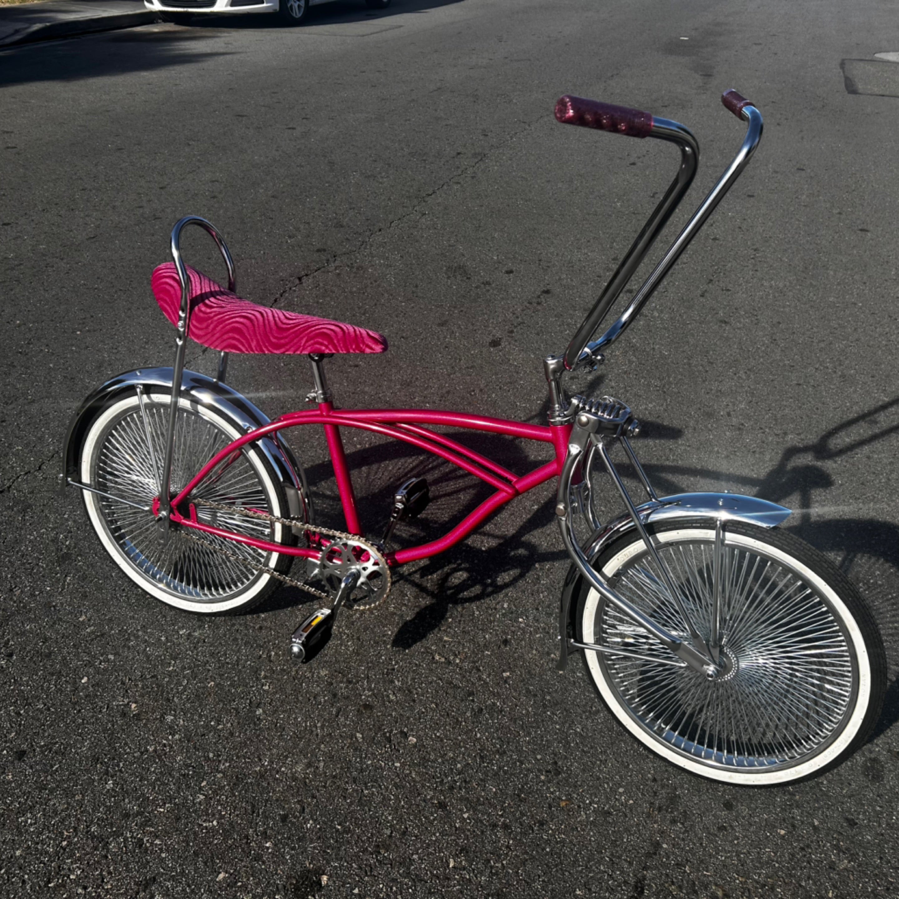 20” pink OG lowrider bike | Benjis Bikes & Fitz
